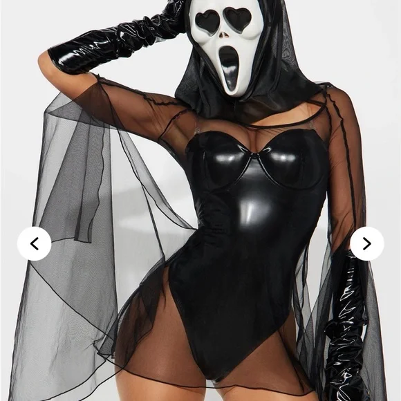 Scream 🔥 ghostface costume cosplay Halloween Fashion Nova sexy - Picture 4 of 5